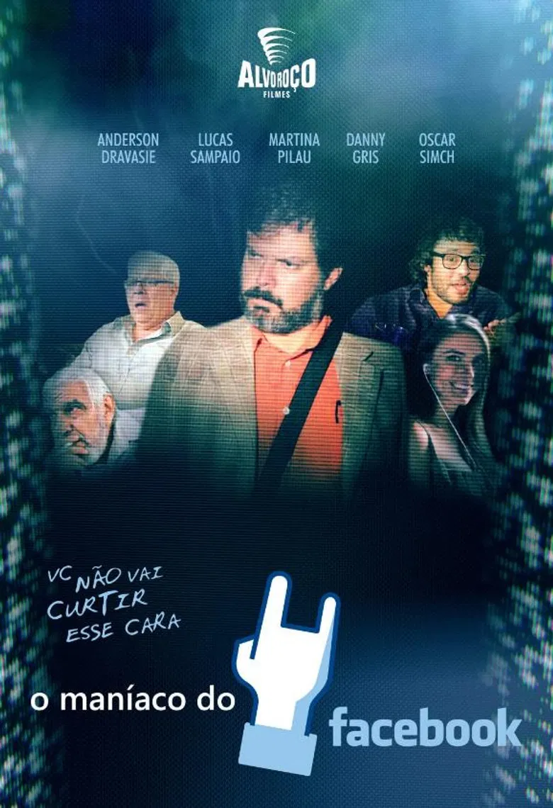 Capa de O Maníaco do Facebook