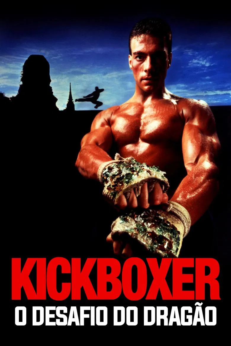 Capa de Kickboxer: O Desafio do Dragão