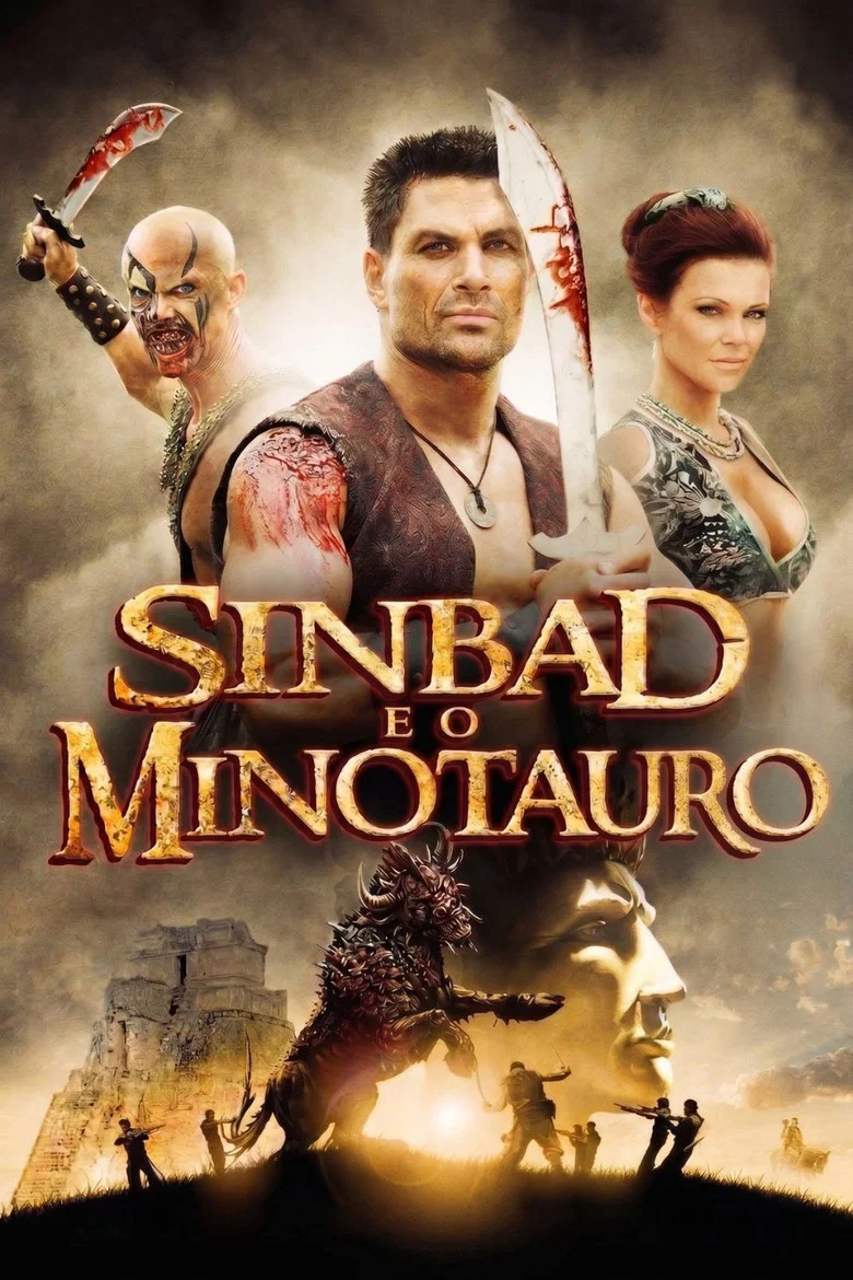 Capa de Sinbad e o minotauro