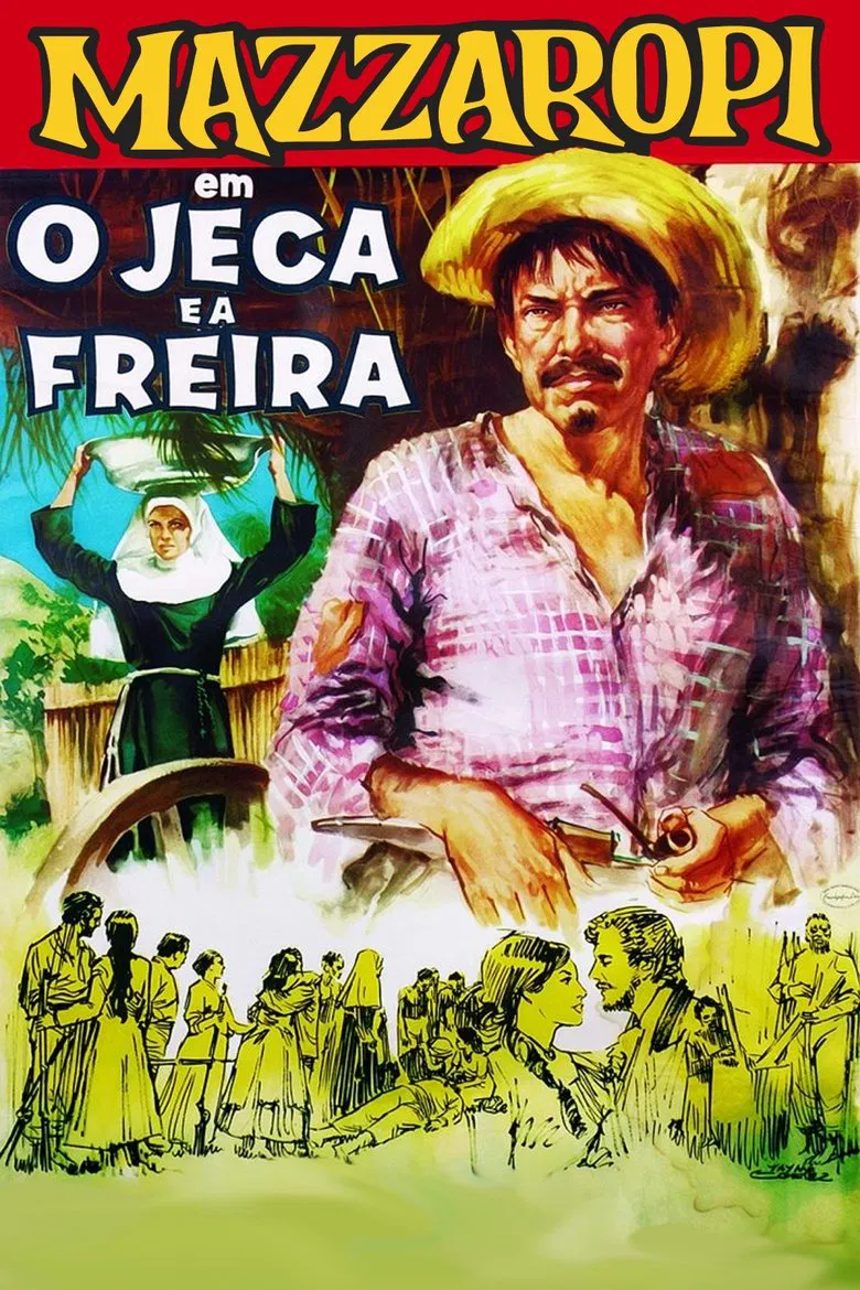 Capa de O Jeca e a Freira