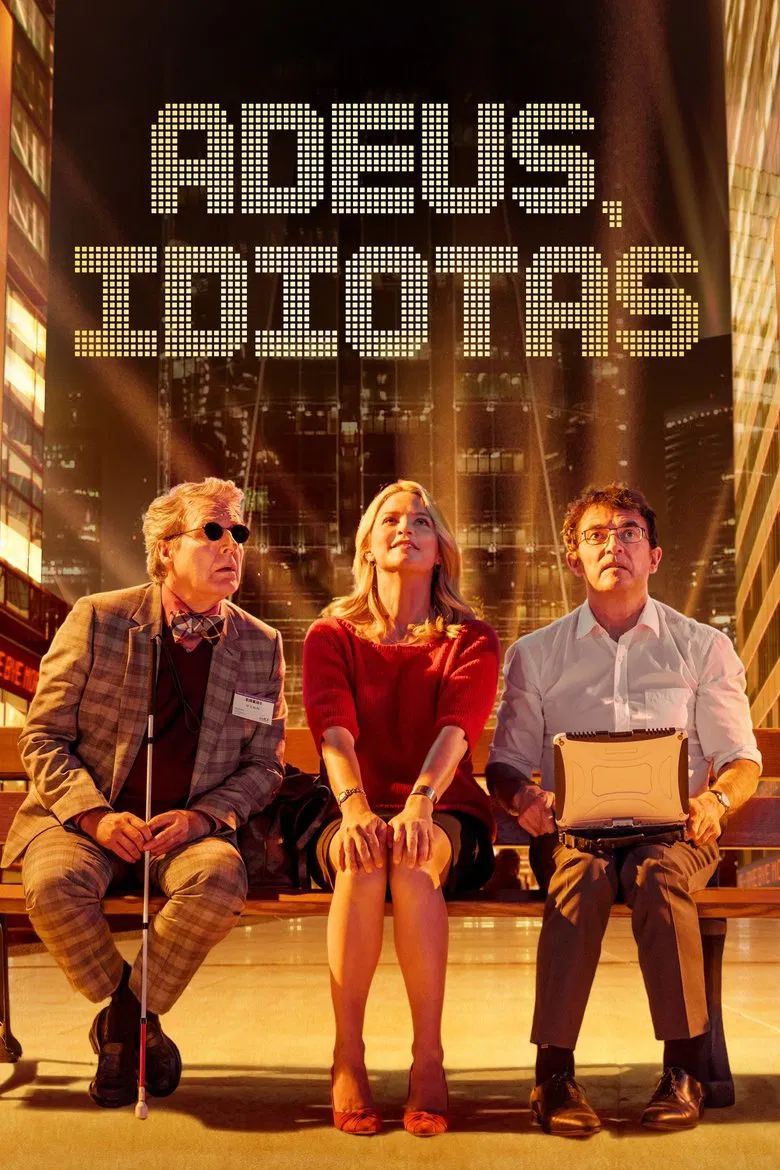 Capa de Adeus, idiotas