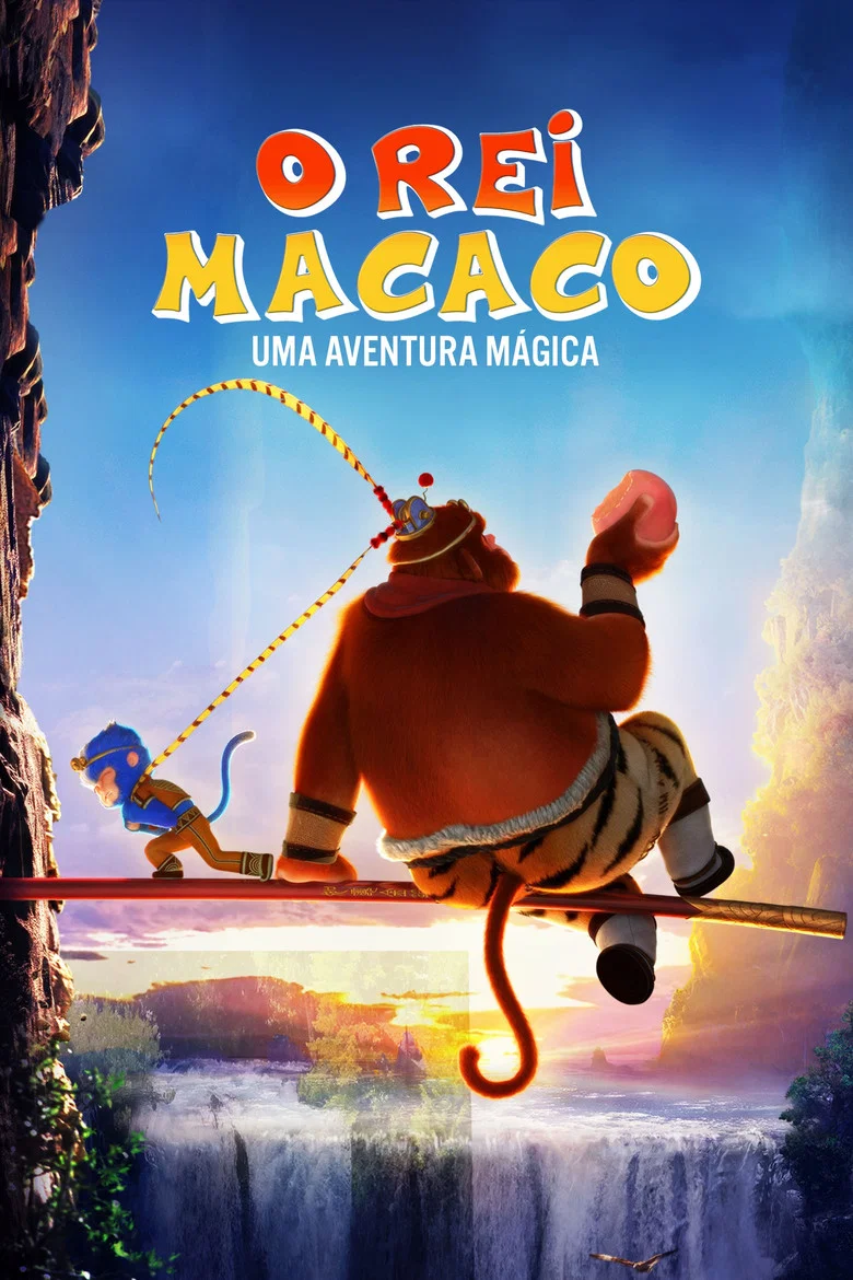 Capa de O Rei Macaco: Uma Aventura Mágica