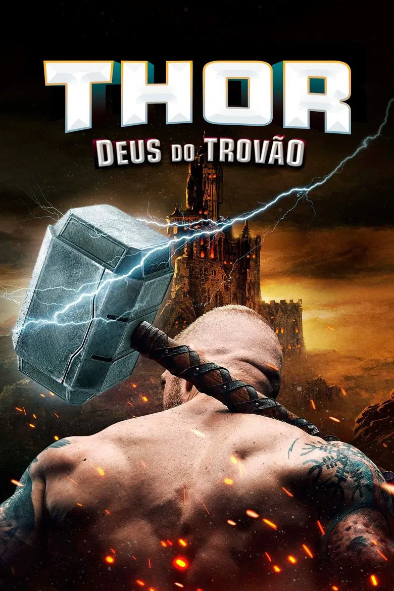 Capa de Thor: Deus do Trovão