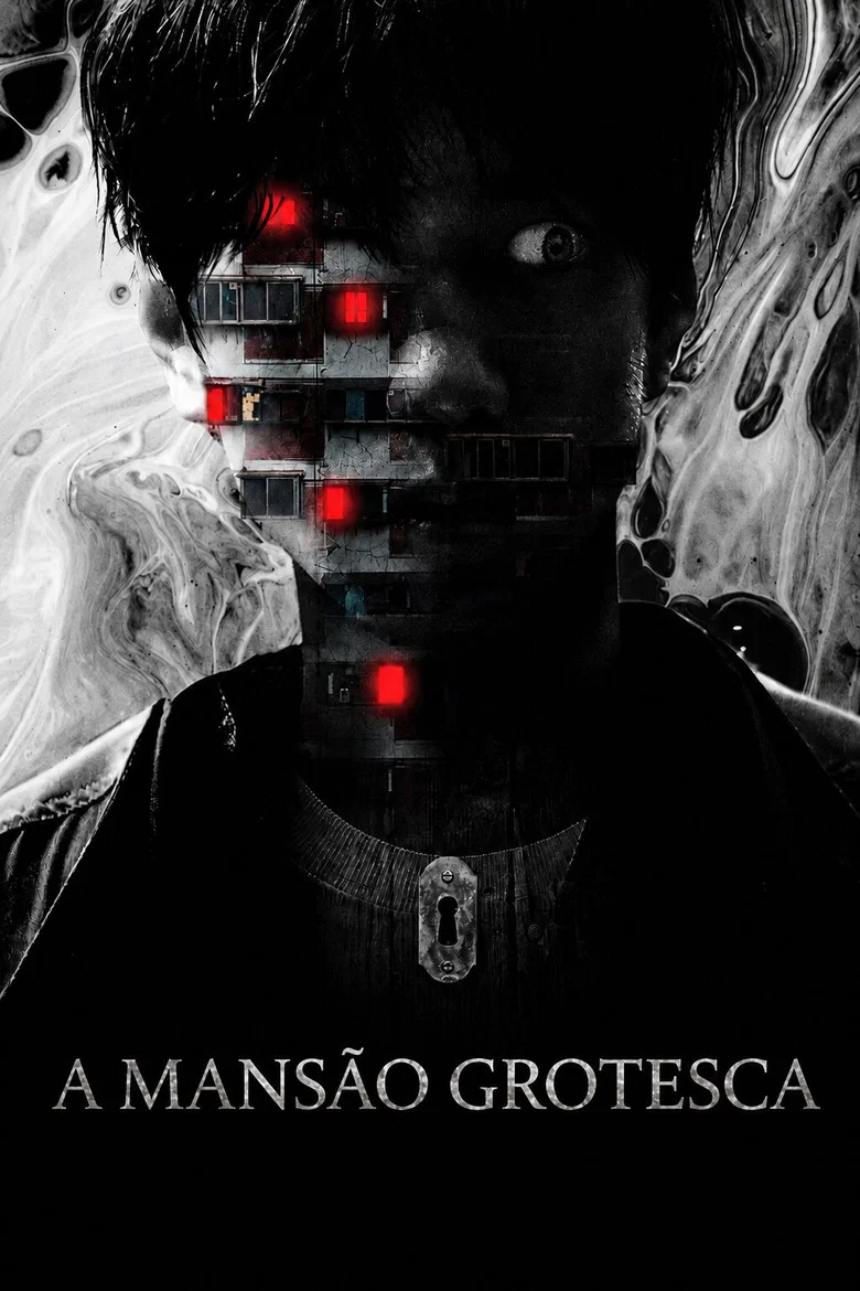 Capa de A mansão grotesca