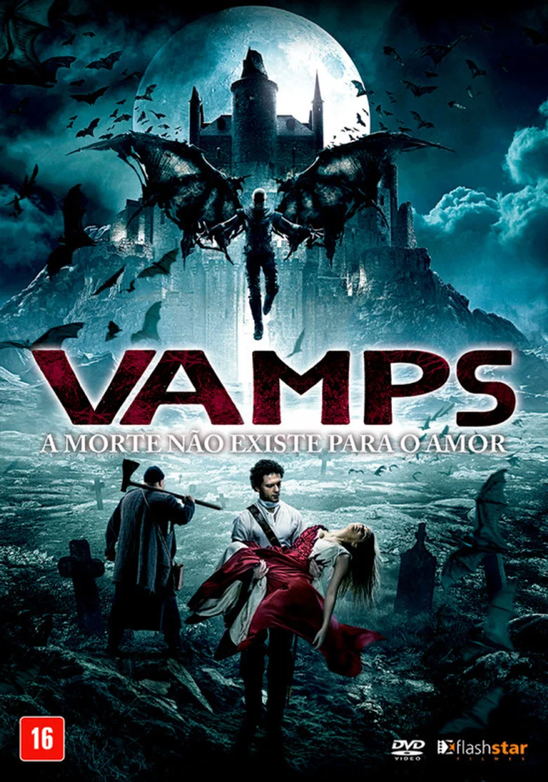 Capa de Vamps - a morte não existe para o amor