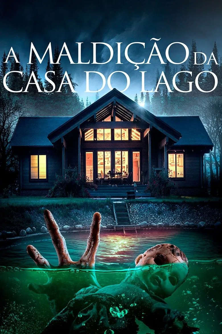 Capa de A maldição da casa do lago