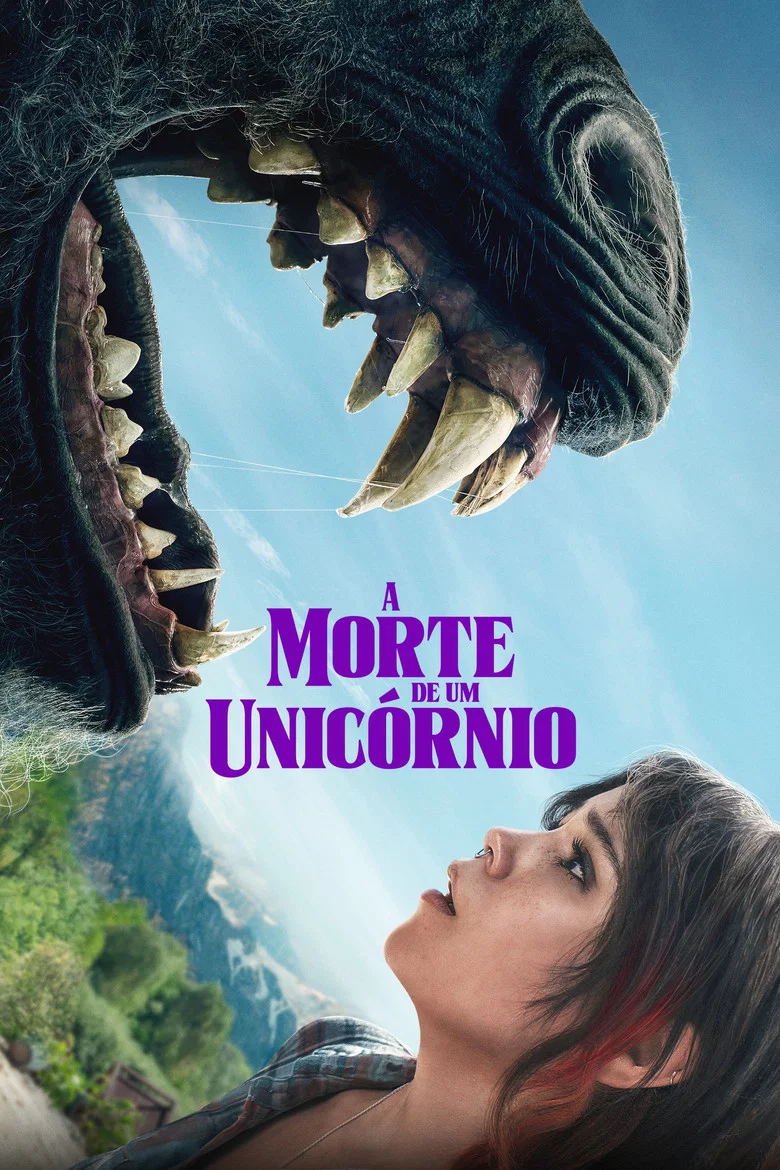 Capa de A morte de um unicórnio