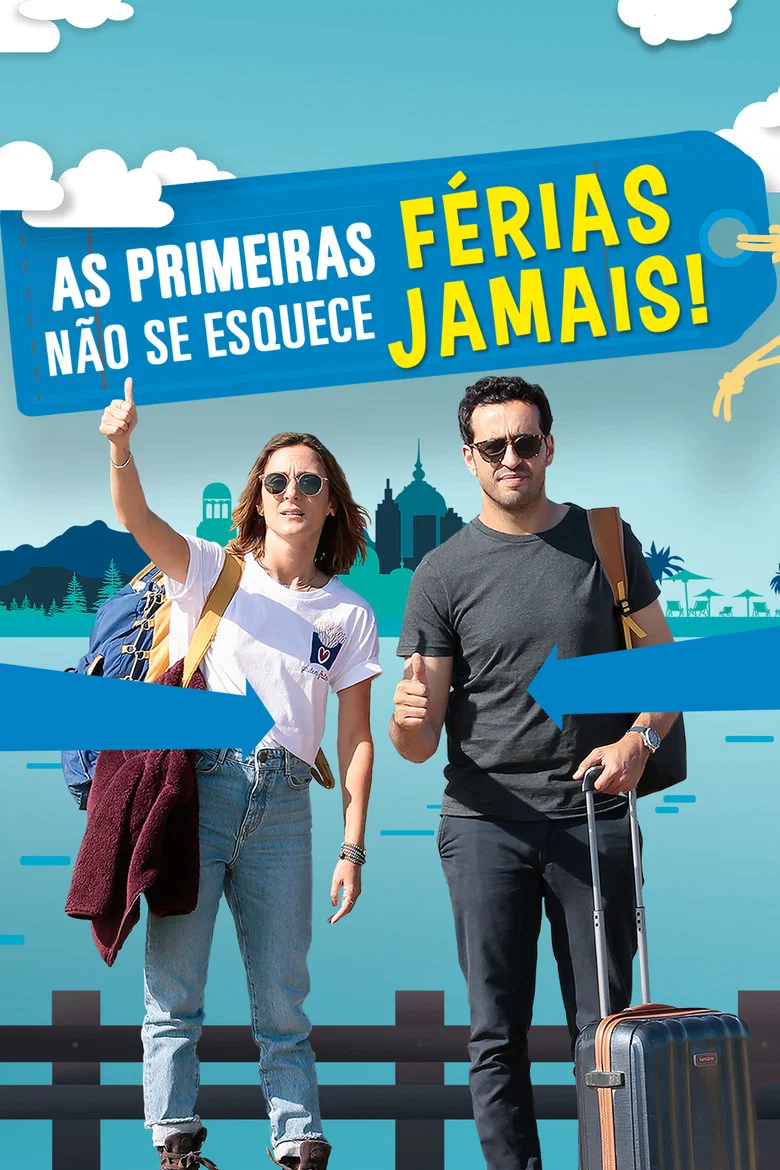 Capa de As Primeiras Férias, Não Se Esquece Jamais!