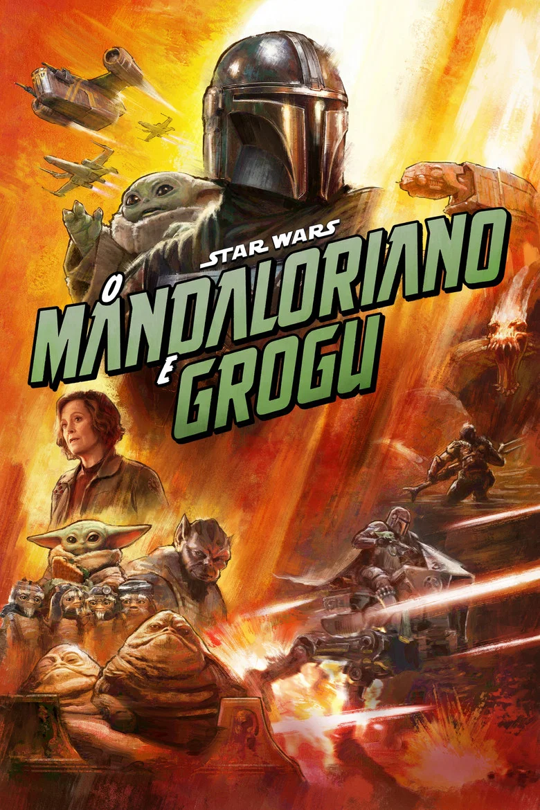 Capa de Star wars: o mandaloriano e grogu