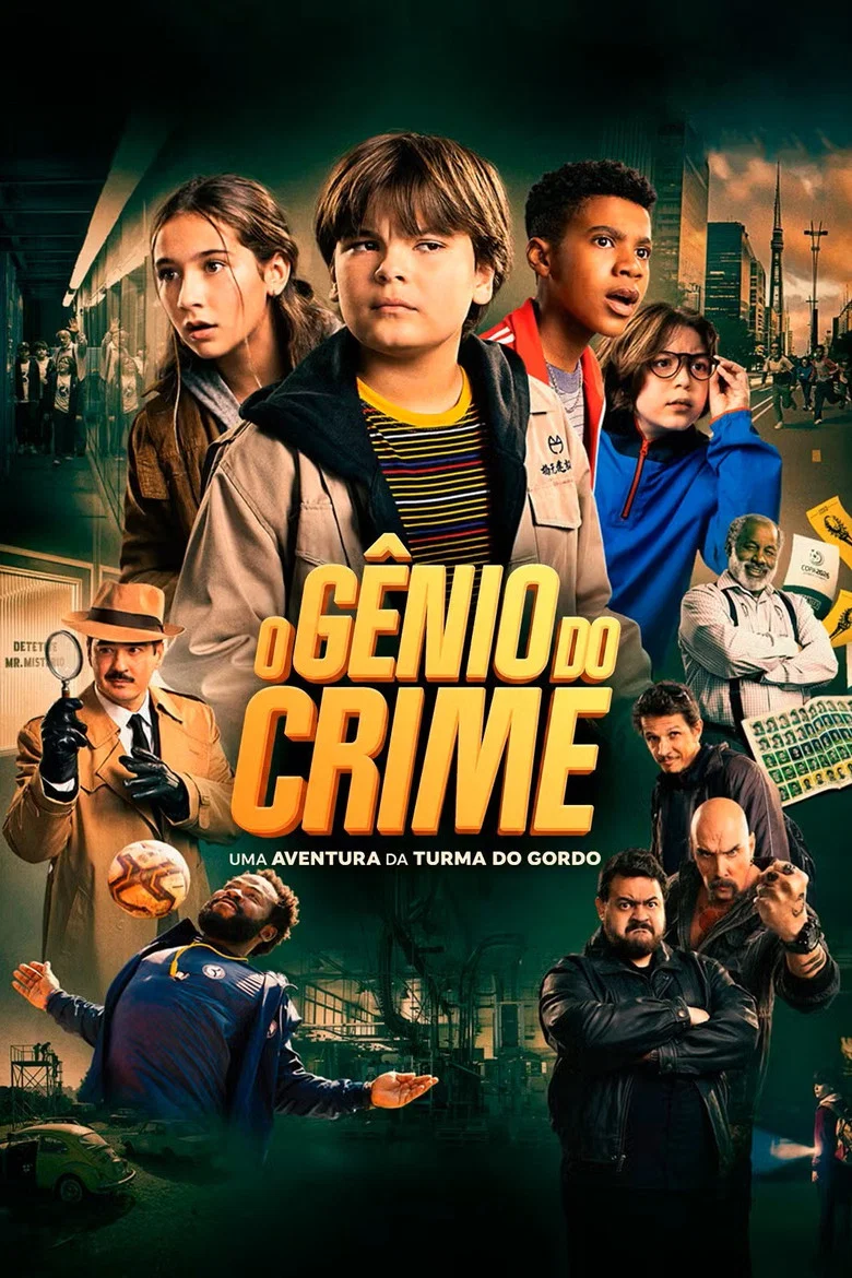 Capa de O gênio do crime