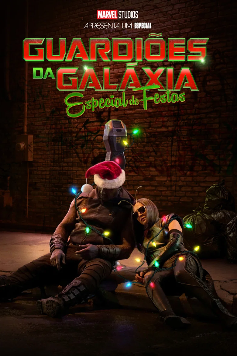 Capa de Guardiões da Galáxia: Especial de Festas
