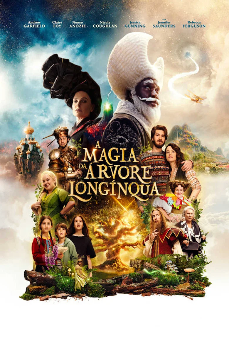 Capa de A maravilhosa árvore encantada