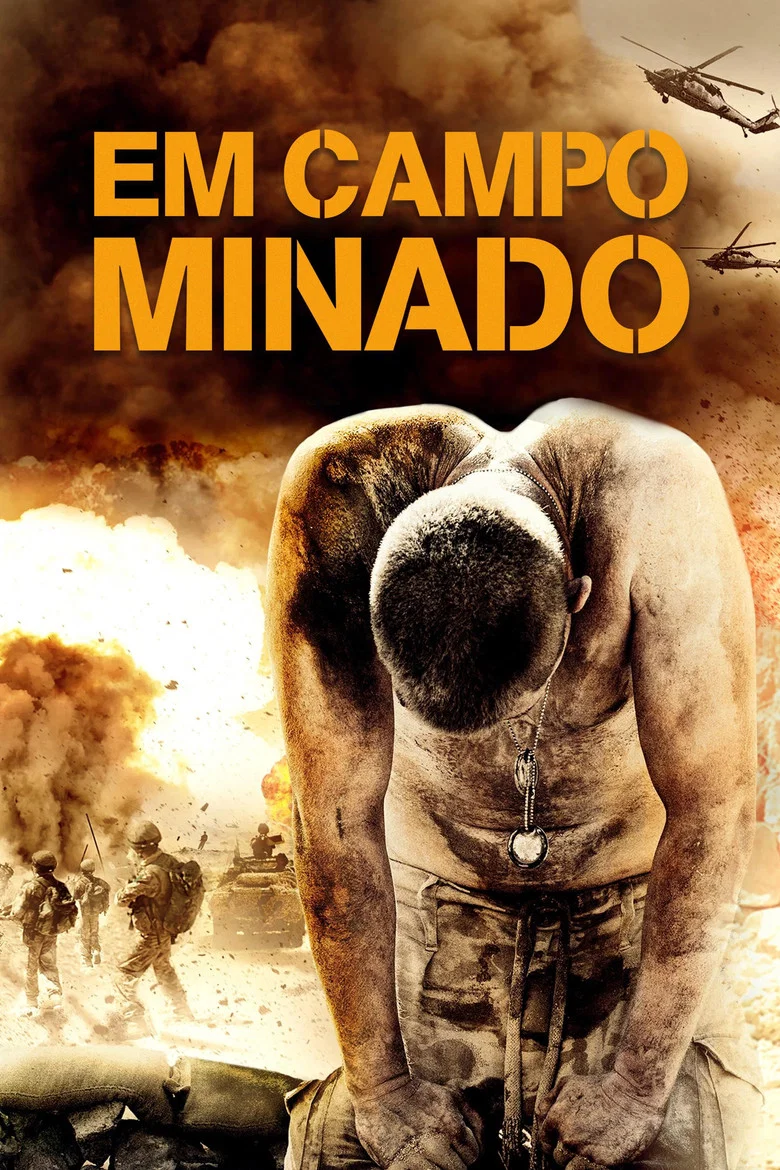 Capa de Em campo minado