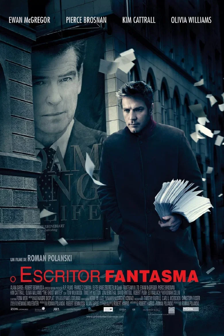 Capa de O Escritor Fantasma