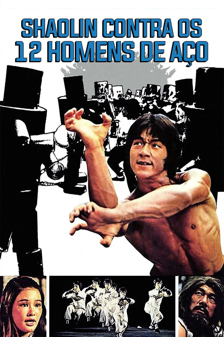 Capa de Shaolin Contra os 12 Homens de Aço