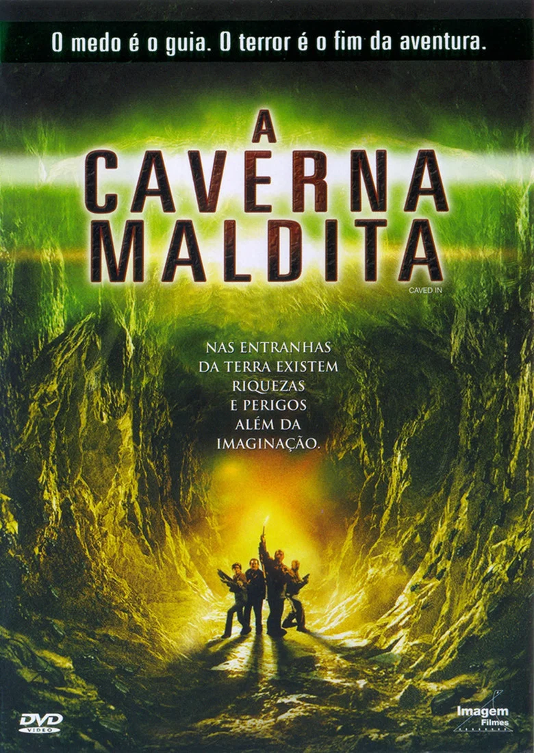 Capa de A caverna maldita