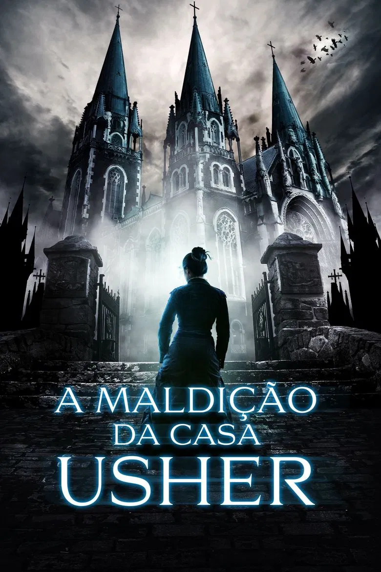 Capa de A Maldição da Casa Usher