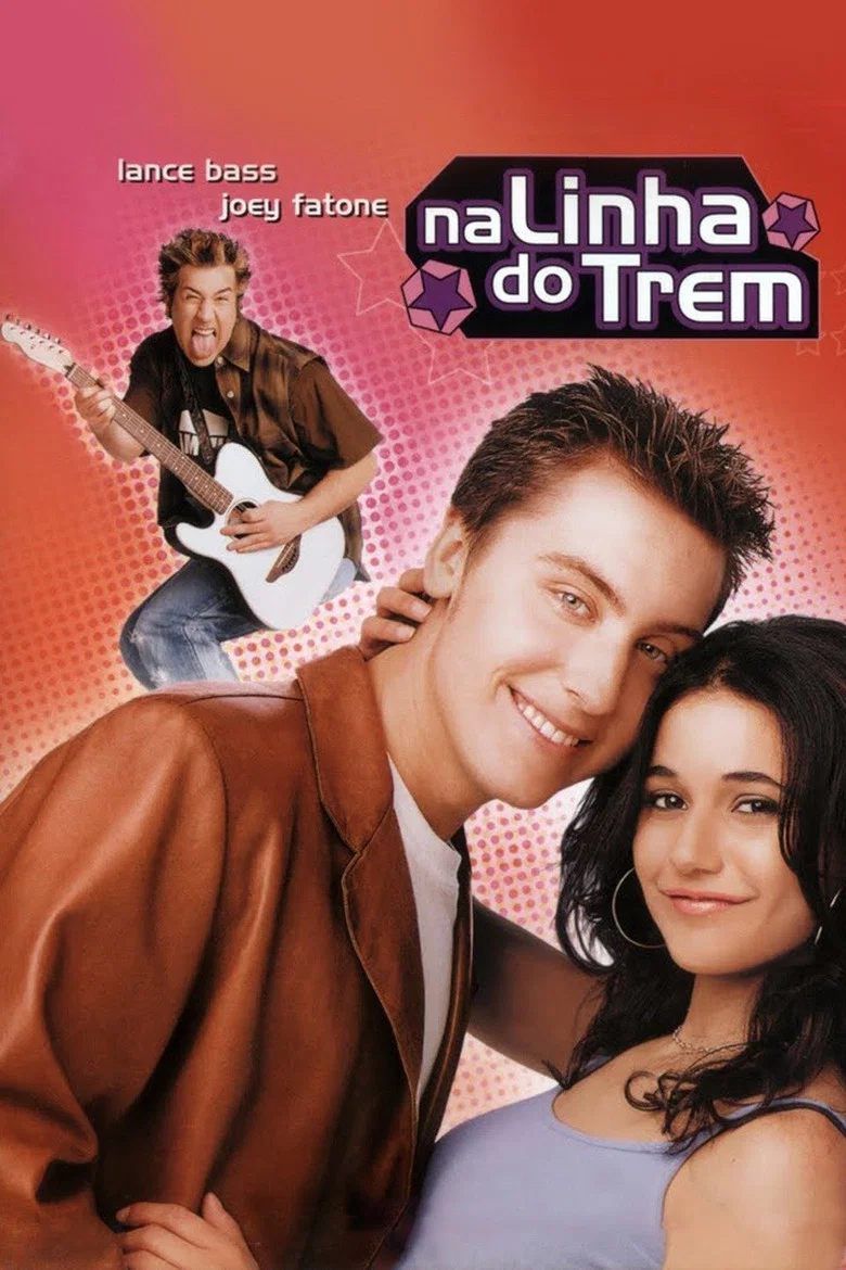 Capa de Na linha do trem