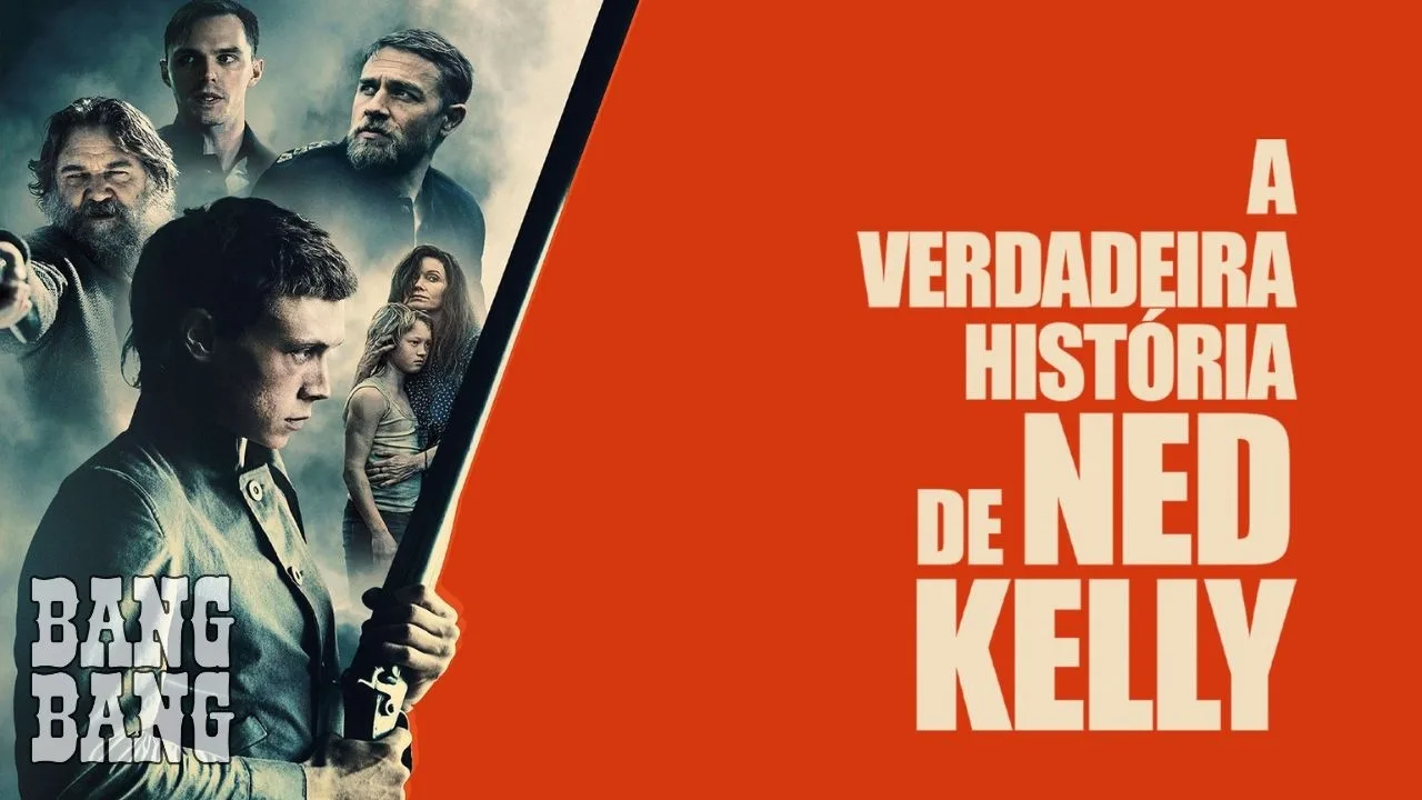Capa de A Verdadeira História de Ned Kelly