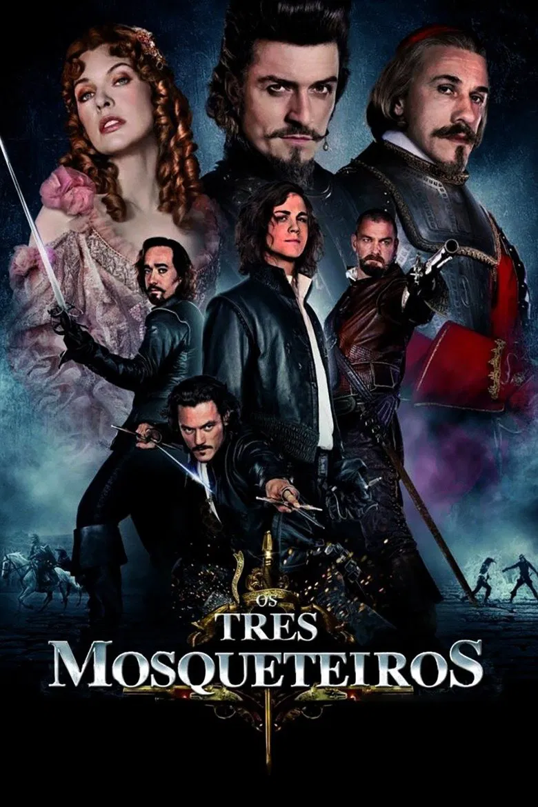 Capa de Os três mosqueteiros