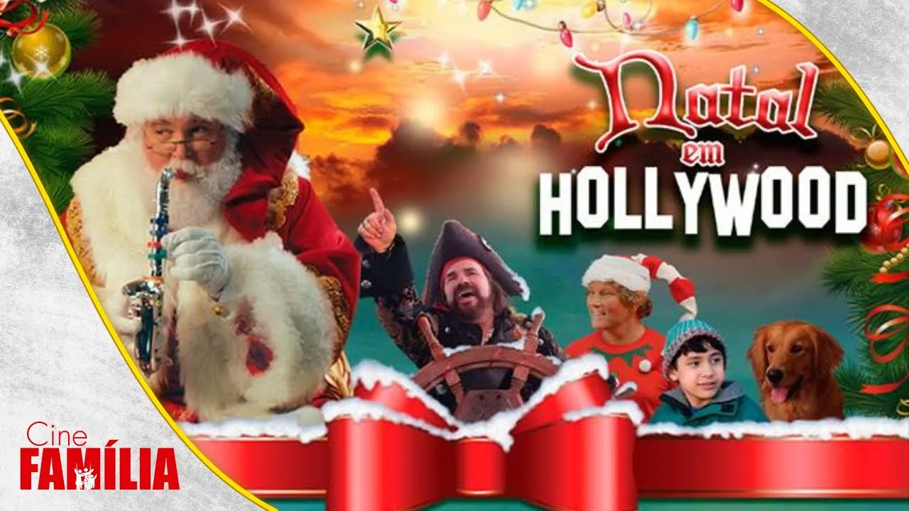 Capa de Natal em Hollywood