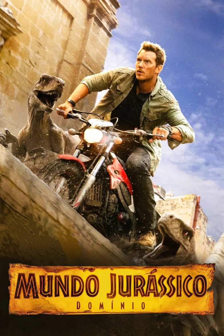 Capa de Jurassic world: domínio