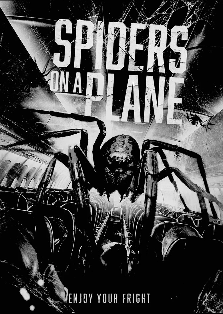 Capa de Spiders on a plane