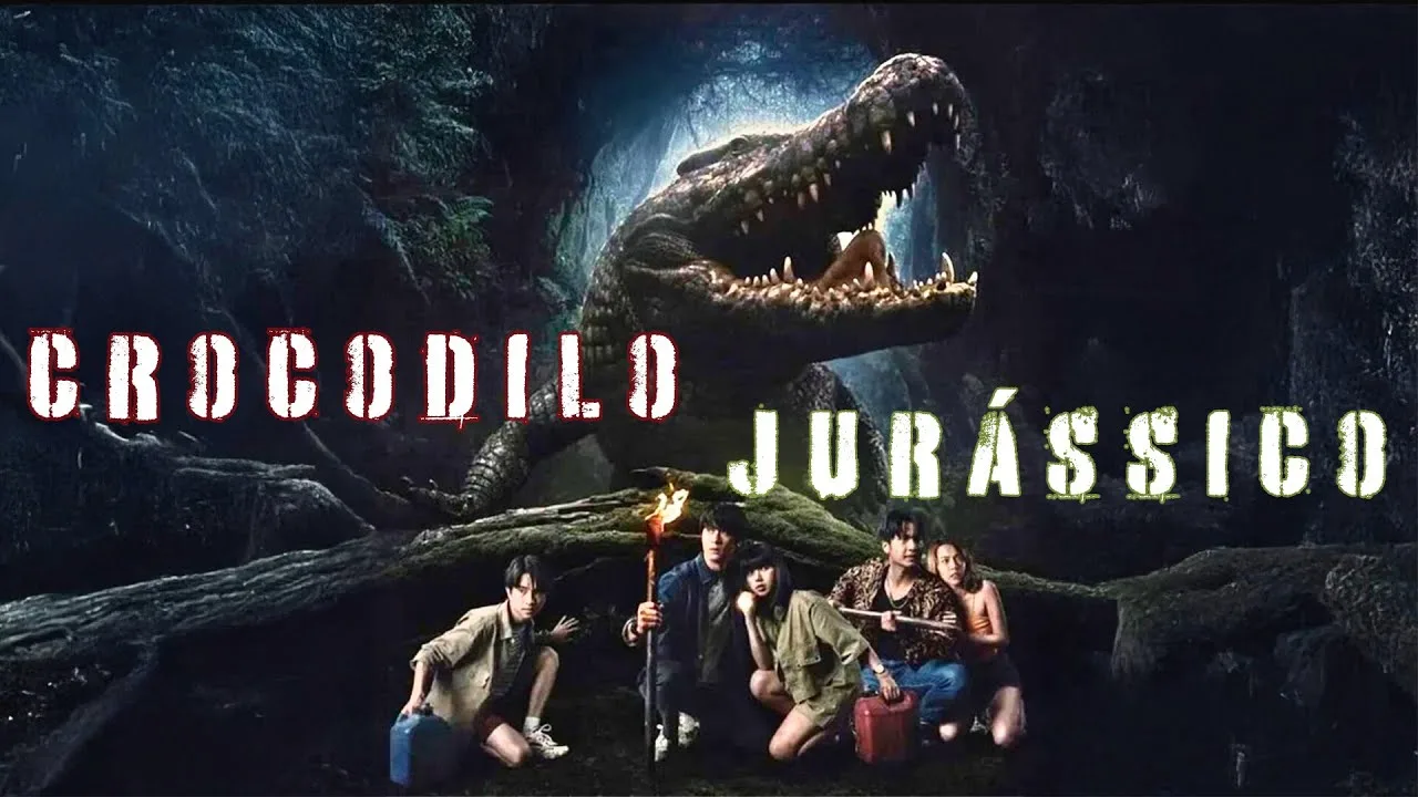Capa de Crocodilo Jurássico Em Português