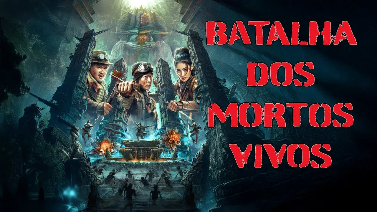 Capa de Batalha dos Mortos Vivos em Português