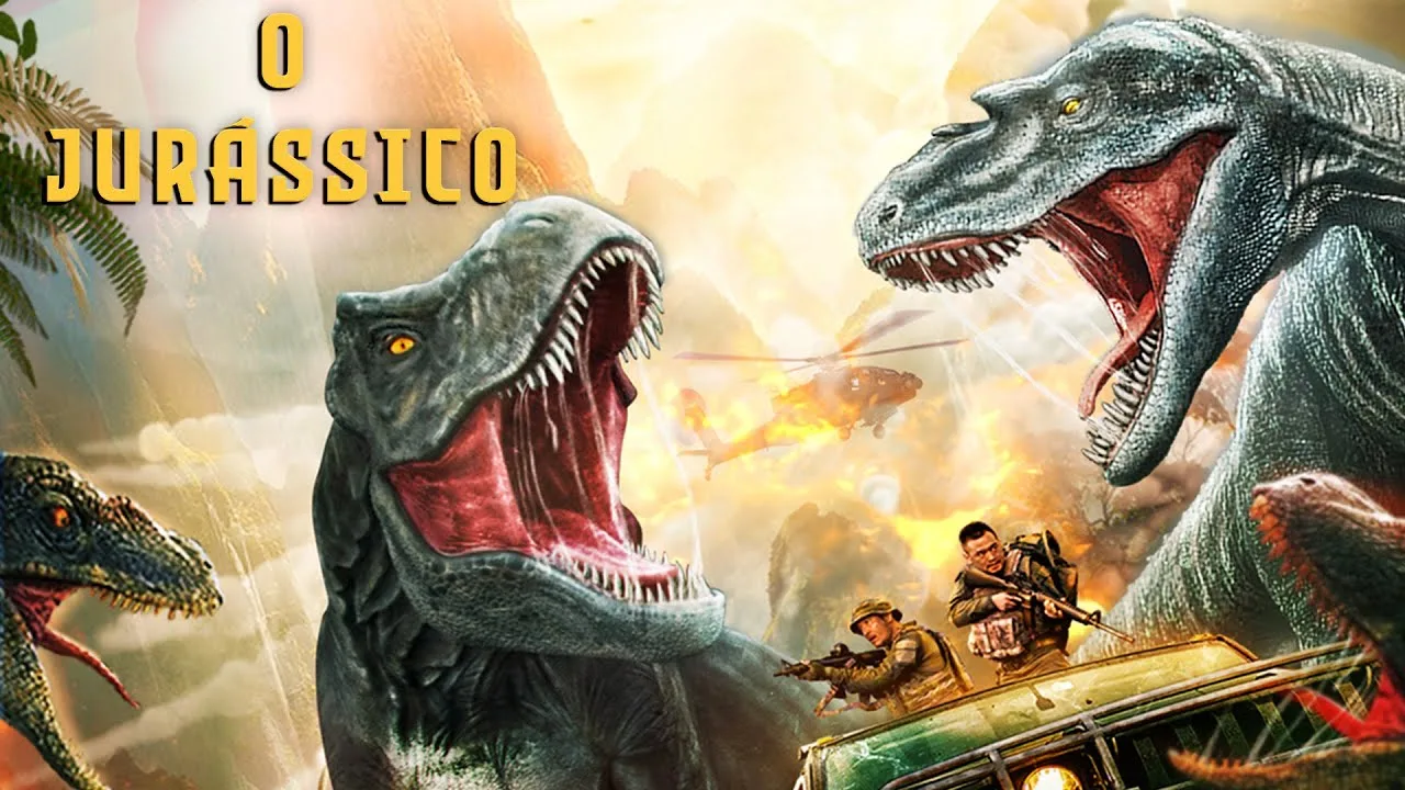Capa de O Jurássico Rise Of The Jurassic