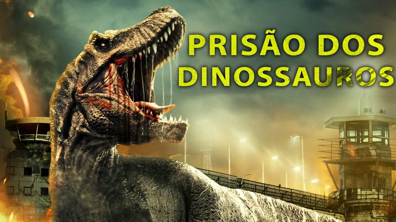 Capa de Dinosaur prison