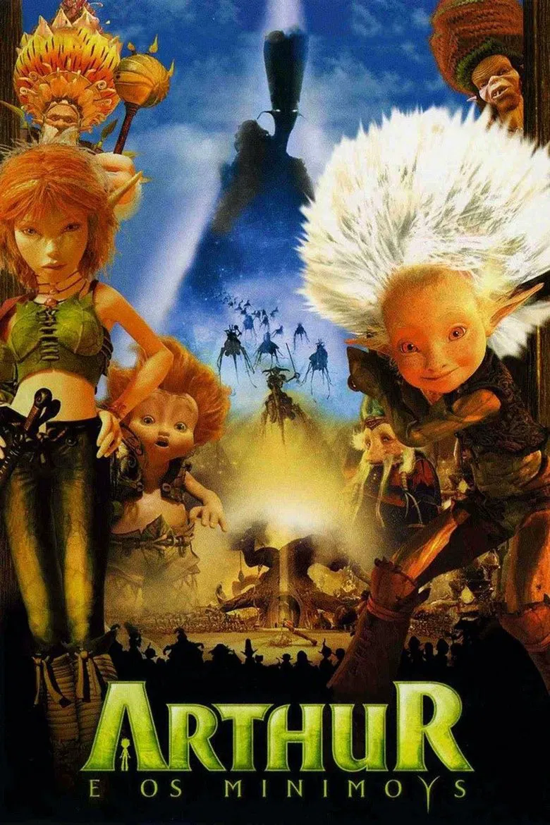 Capa de Arthur e os Minimoys