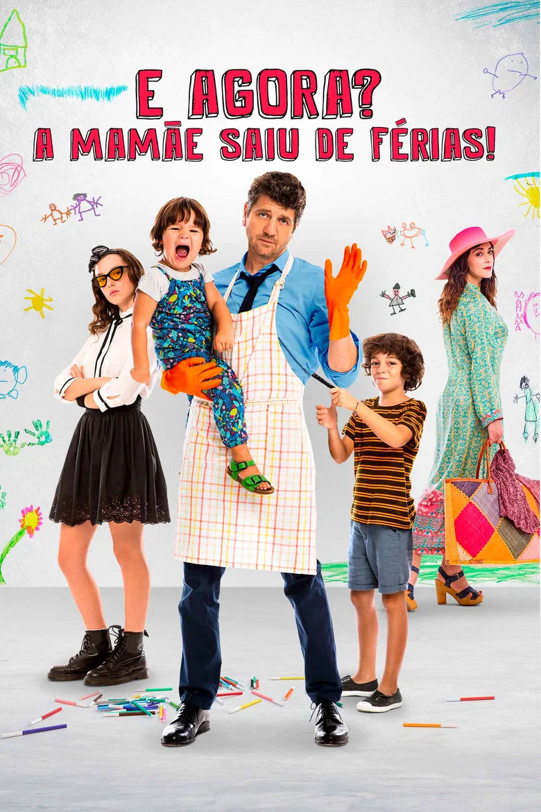 Capa de E Agora? A Mamãe Saiu de Férias!