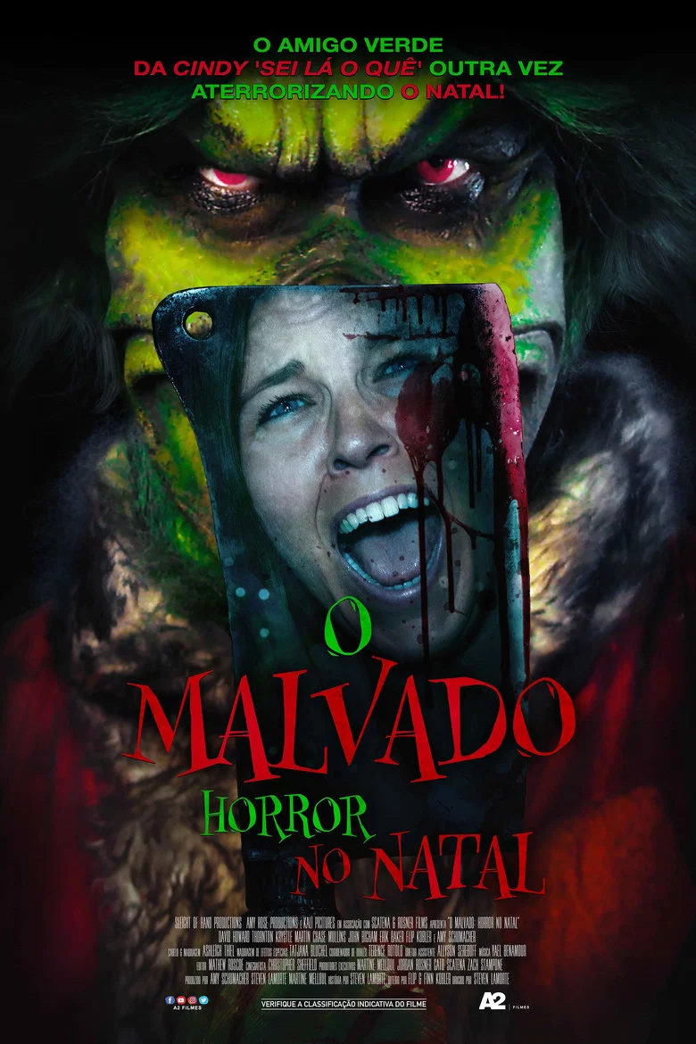 Capa de O Malvado: Horror no Natal