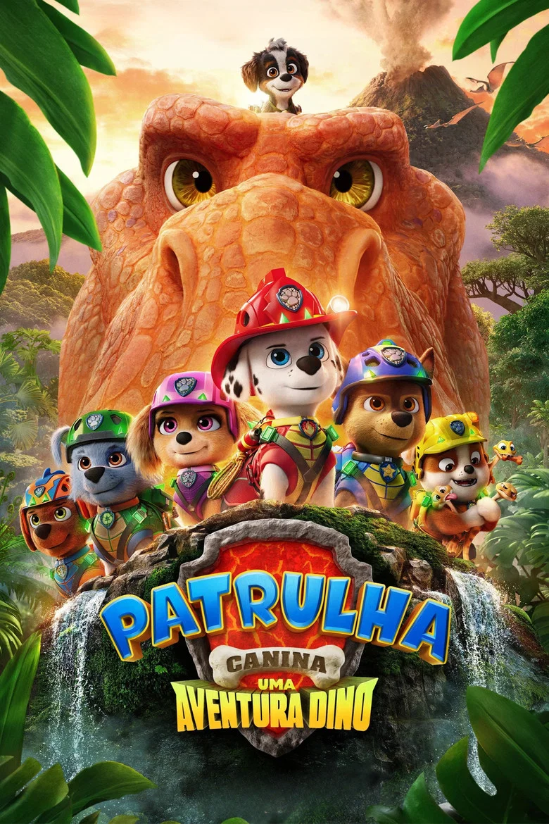 Capa de Patrulha Canina: Uma Aventura Dino