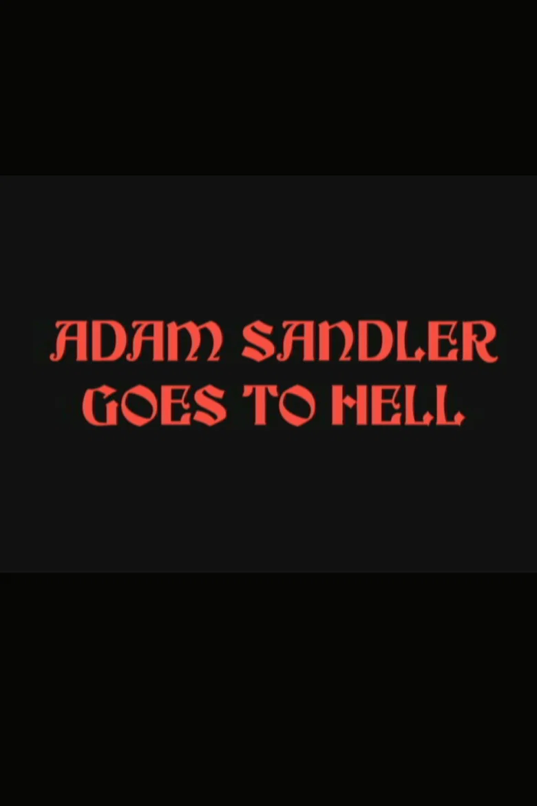 Capa de Adam sandler goes to hell