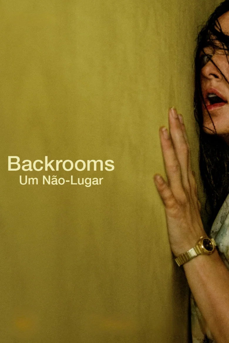 Capa de Backrooms: um não-lugar