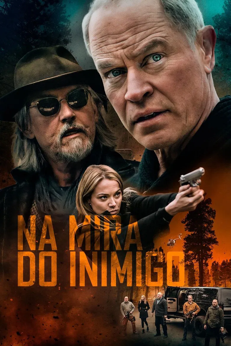 Capa de Na Mira do Inimigo