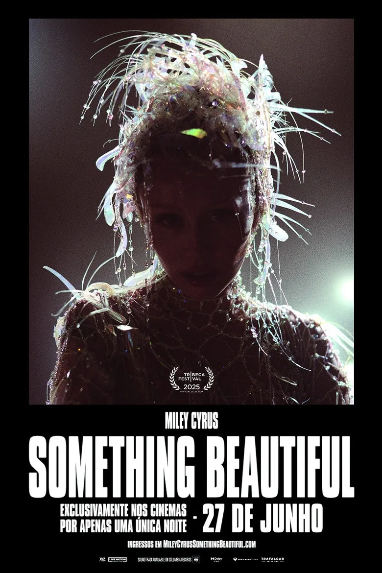 Capa de Miley Cyrus: Something Beautiful
