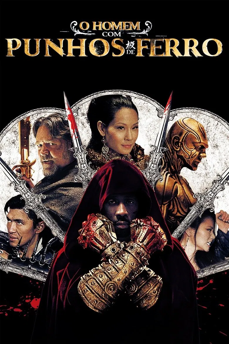 Capa de O Homem com Punhos de Ferro