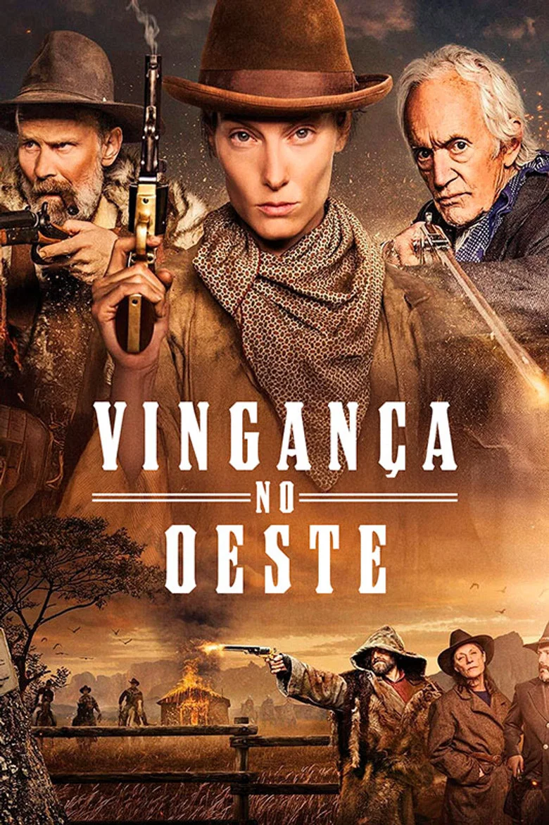Capa de Vingança no Oeste