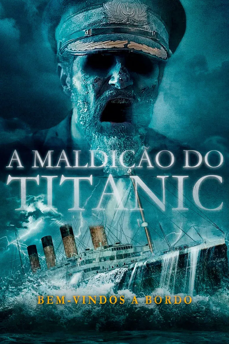 Capa de A Maldição do Titanic