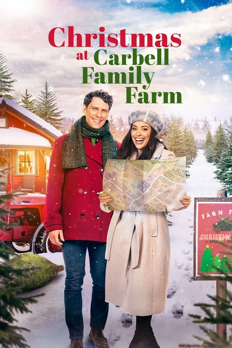 Capa de Natal na Fazenda da Família Carbell