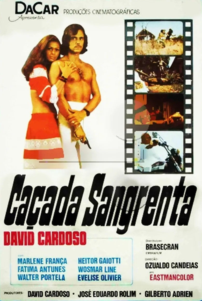 Capa de Caçada sangrenta