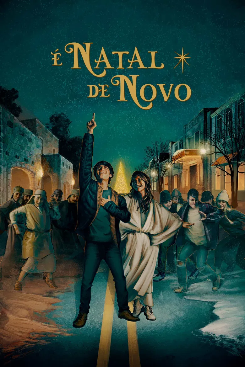Capa de É Natal de Novo