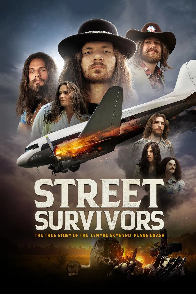Capa de Street Survivors - A Verdadeira História do Acidente de Avião do Lynyrd Skynyrd
