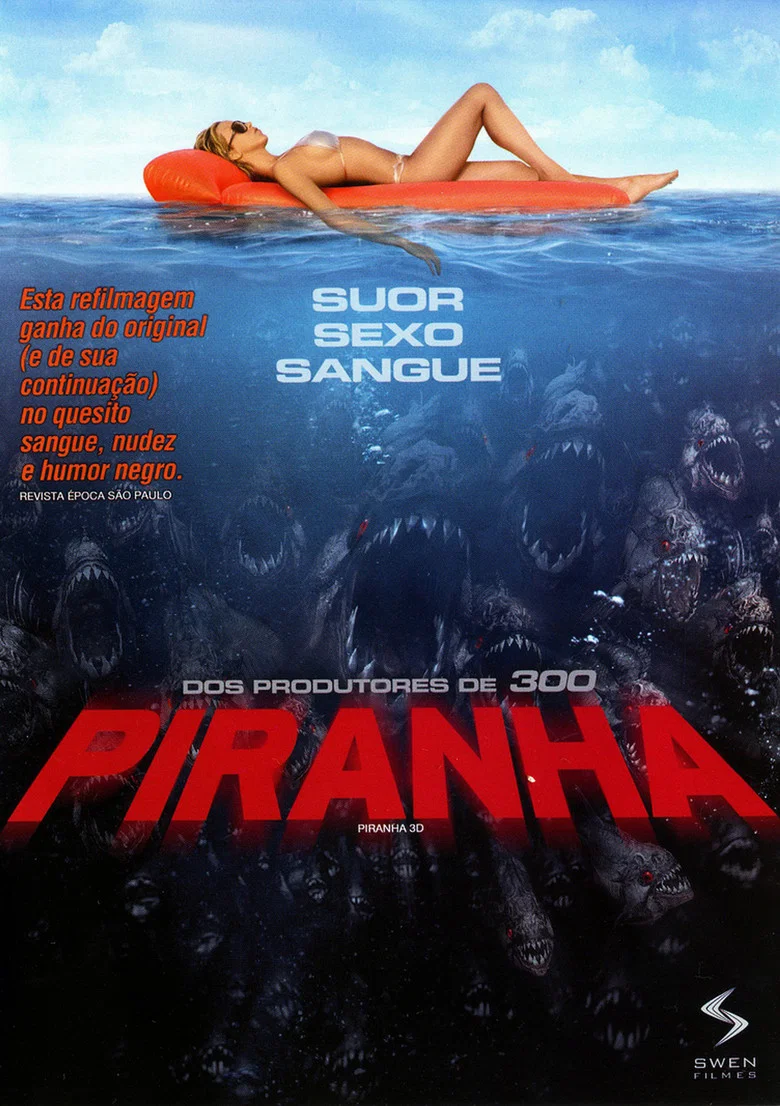 Capa de Piranha 3D