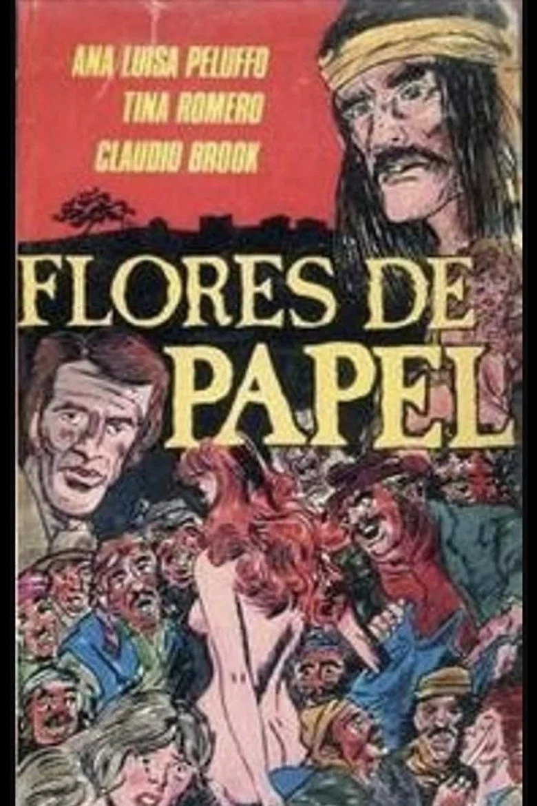 Capa de Flores de Papel