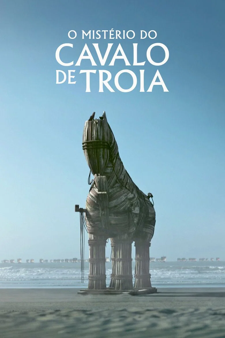 Capa de O Mistério do Cavalo de Tróia