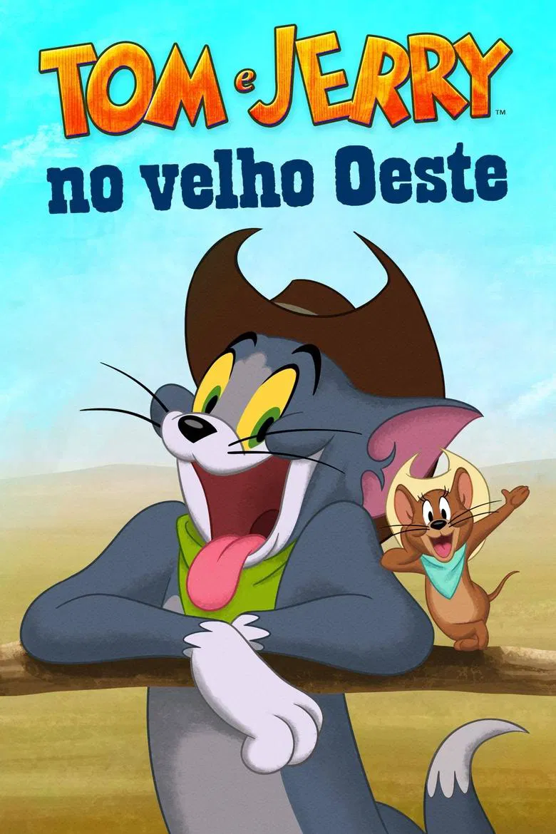 Capa de Tom & Jerry no Velho Oeste